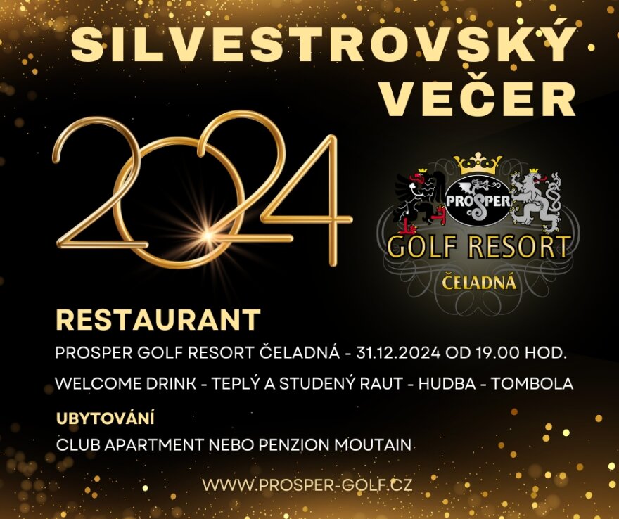 Silvestrovský večer - Restaurant Prosper Golf Resortu Čeladná